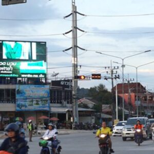 ป้ายโฆษณา LED ภูเก็ต แยกโรงเรียนดาวรุ่ง